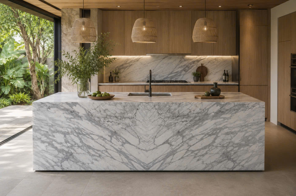 Glacier Blue Natural Marble