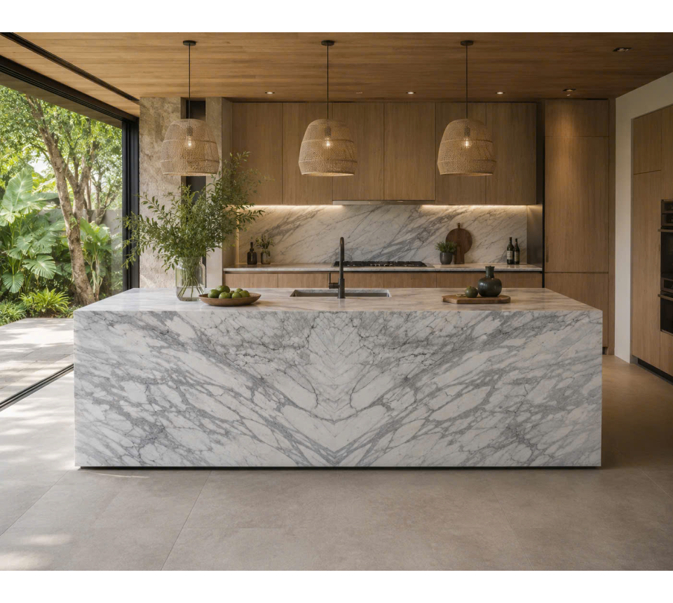 Glacier Blue Natural Marble